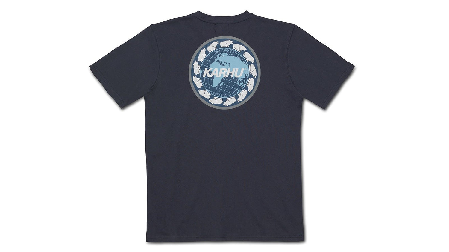 Karhu worldwide T-shirt - night sky / foggy dew KA00131-NSFD