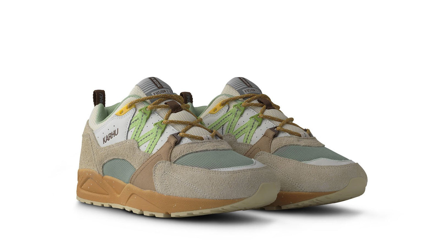 Karhu Fusion 2.0 Mölkky pack - Turtledove / Shadow Lime F804184 | Lifestyle sneaker