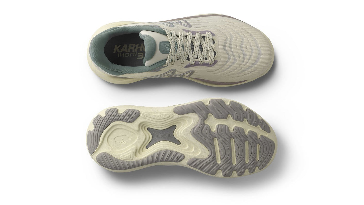 Karhu womens ikoni 3.0 hivo vanilla ice / ashes of roses | F202811 | Running shoe